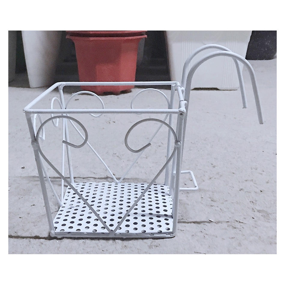 Chậu Vuông Đan Mây, Chậu Trồng Cây Hình Trái Khóm, Chất Liệu Nhựa Tốt - Rất Dày (22x21cm)