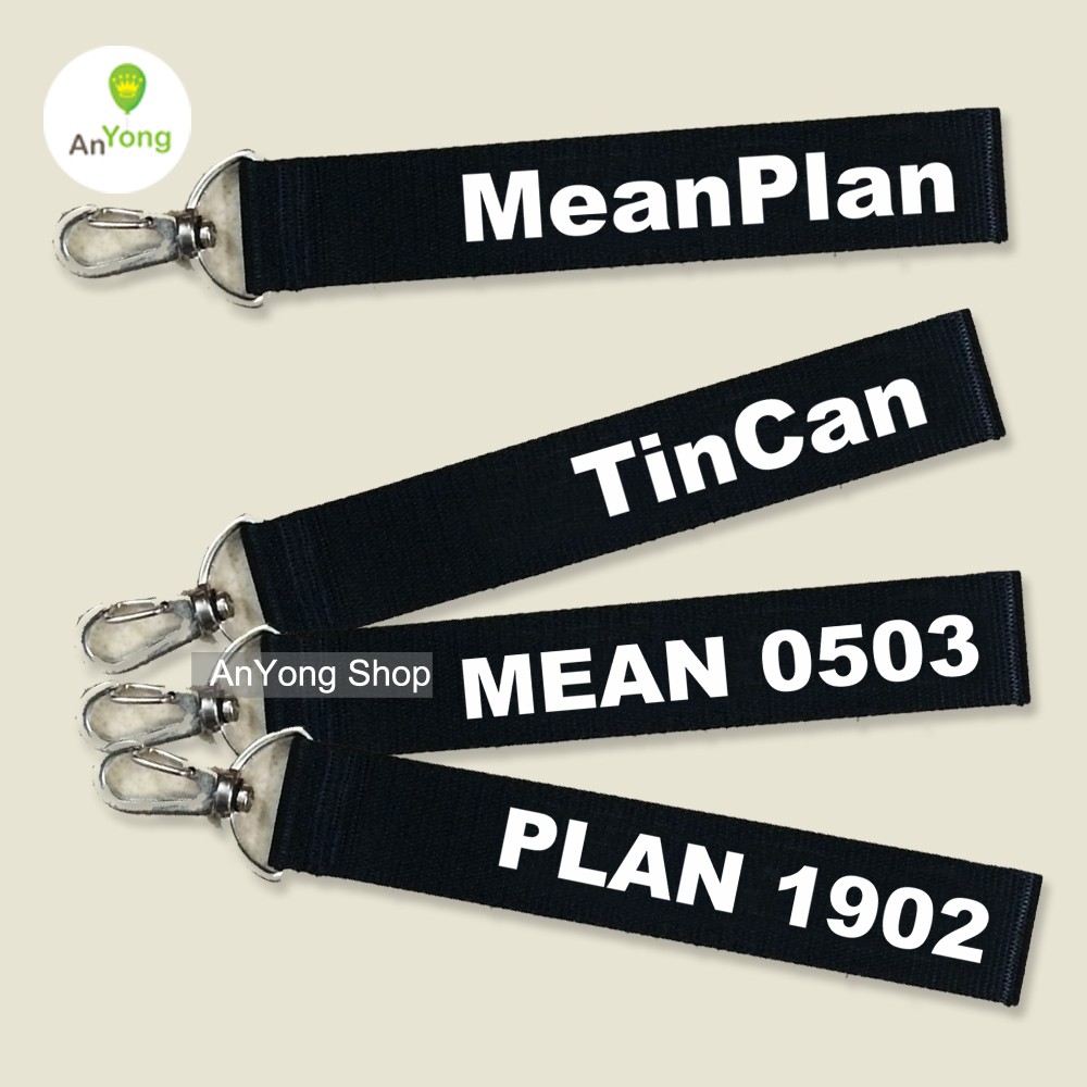 MÓC KHÓA STRAP NAMETAG MEANPLAN