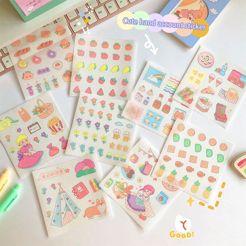 Sticker dán trang trí siêu dễ thương