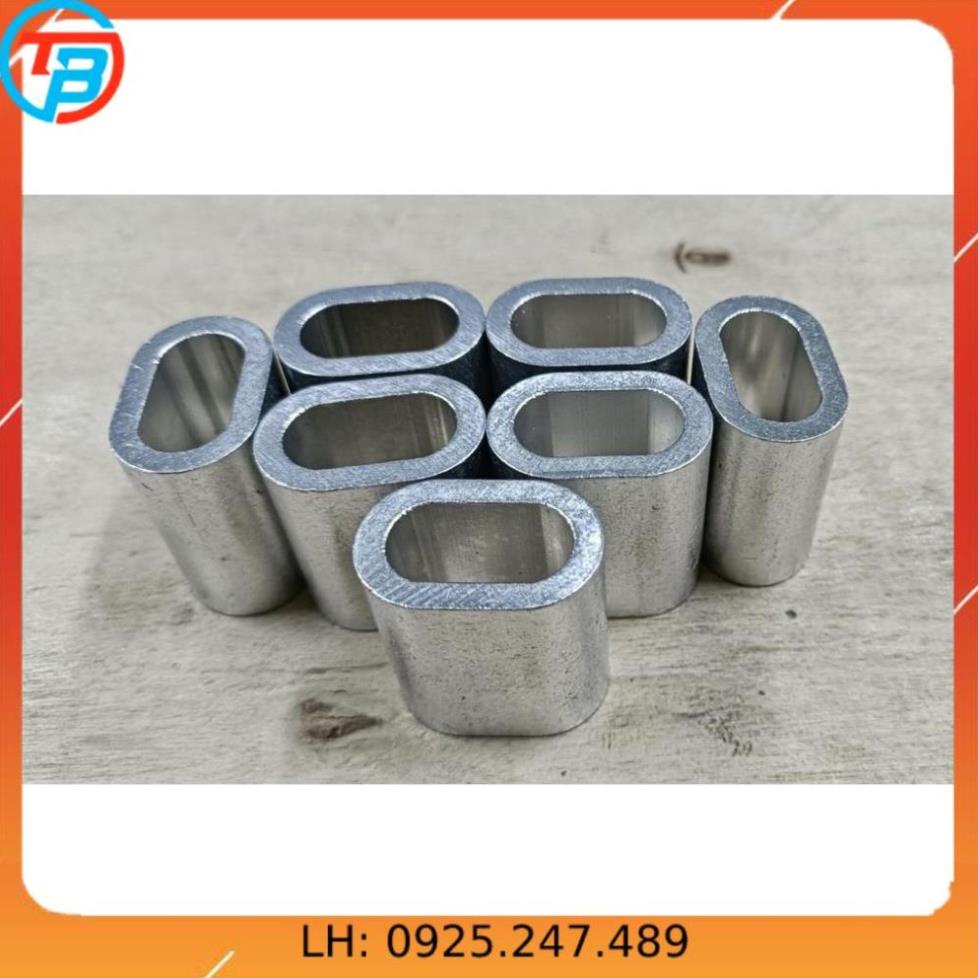 Cốt nhôm đầu nhôm khóa dây cáp[ Phi 8mm ] CÁP THÉP Thái Bình VinàN