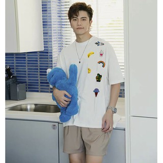Áo thun sticker dễ thương