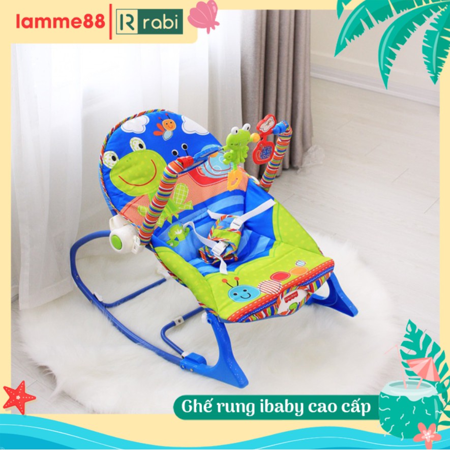 Ghế Rung Cao Cấp Cho Bé Ibaby