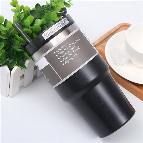 Ly Giữ Nhiệt 890ml ly giữ nhiệt có ống hút bình chất liệu thép 304 giữ nhiệt nắp chống văng