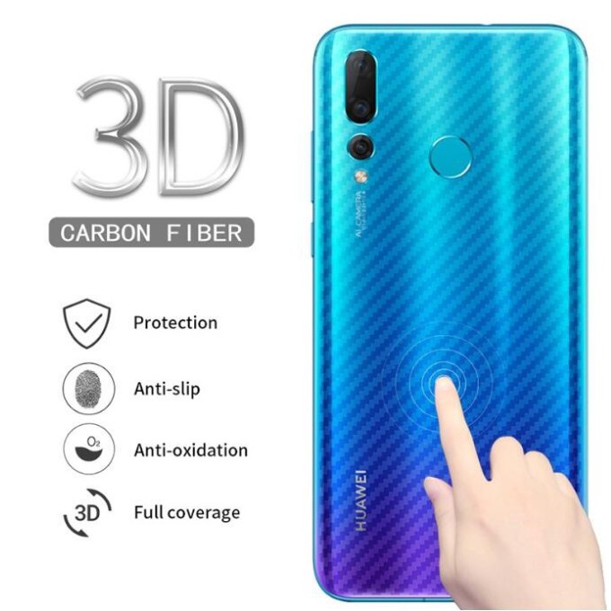 Miếng dán bảo vệ mặt sau cho Huawei Y9s Y6s Y9 Y9Prime Y7 Y6 Pro Y7P Y5 2019 Nova 5T 5 2i 3i 3 5i P30 P20 P40 Pro