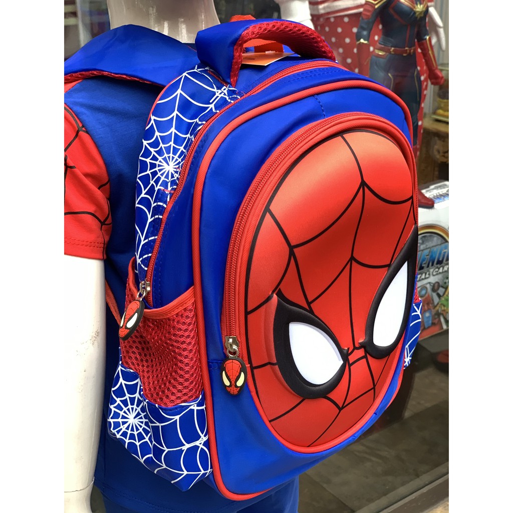 Balo Spiderman cao cấp cho bé mẫu giáo