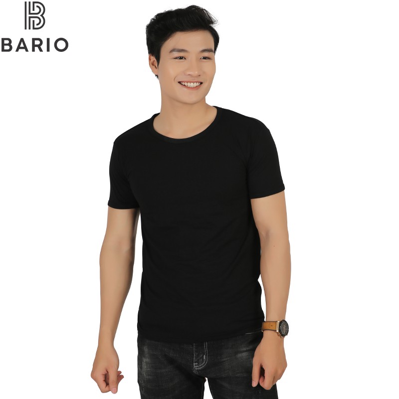 [XẢ KHO ÁO] Bộ 2 Áo Thun Phông Nam Trơn Cổ Tròn Body Cao Cấp Thoáng Mát | BigBuy360 - bigbuy360.vn