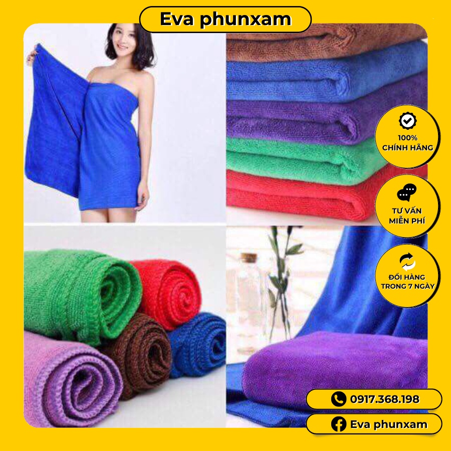 Khăn tắm spa kích thước 70*140 dùng trong spa thẫm mỹ viên