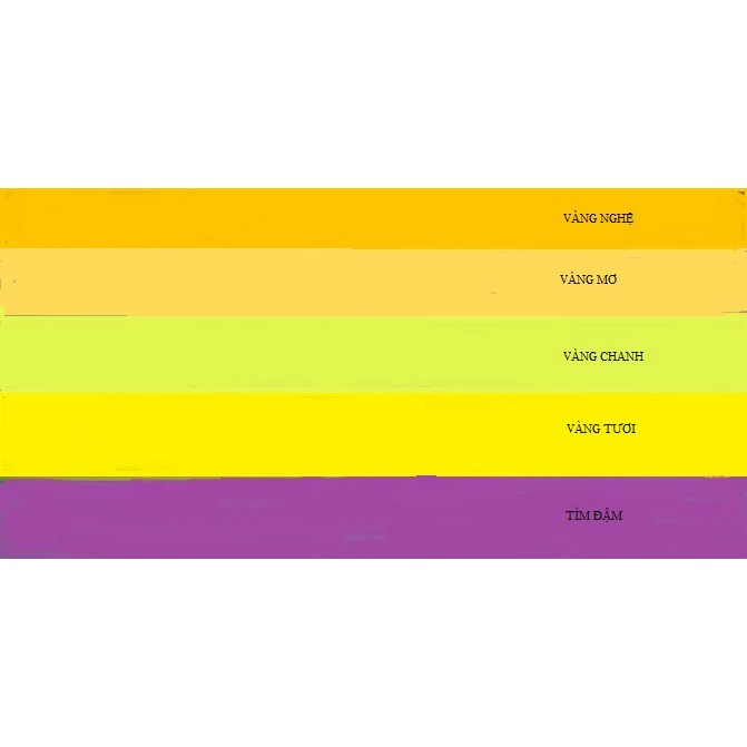 Giấy quilling 5mm, 7mm, 10mm - gam màu xanh, vàng, tím, hồng