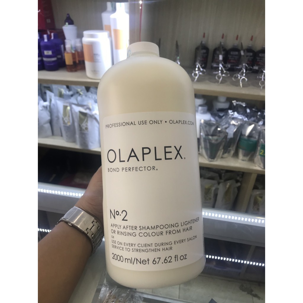 Hàng chính hãng Olaplex Số 2 Phục Hồi Cho Tóc Cháy Nát Hư Tổn Nặng 2000ml