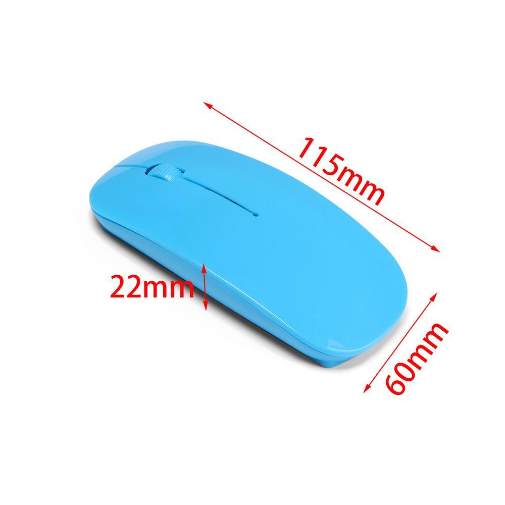 Chuột Không Dây 2.4GHz Siêu Mỏng Kết Nối USB