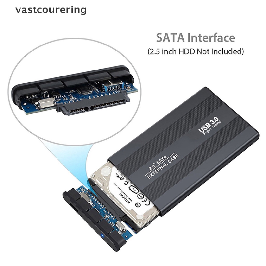 Hộp Đựng Ổ Cứng Ngoài USB 3.0 SATA 2.5 &quot;Inch Ốp