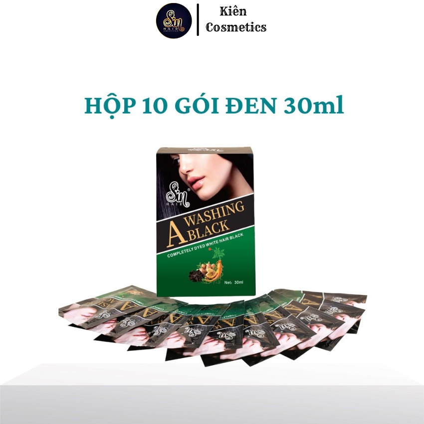 Dầu gội phủ bạc SIN HAIR chính hãng Nhật Bản, thành phần nhân sâm tự nhiên giúp đen tóc, nâu tóc từ lần gội đầu tiên.