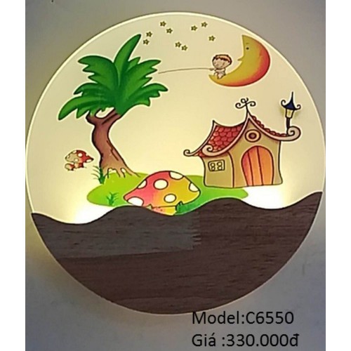 Đèn treo tường trang trí phòng khách, phòng ngủ nhiều mẫu mã, bền, đẹp, dễ thương, chip LED siêu bền, bảo hành 12 tháng