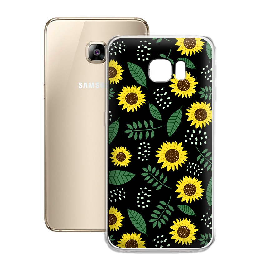[FREESHIP ĐƠN 50K] Ốp lưng Samsung Galaxy S6 edge Plus in hình hoa cỏ mùa hè độc đáo - 01069 Silicone Dẻo