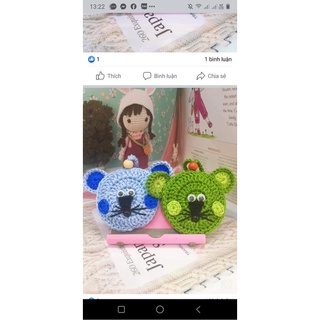 Túi tỏi móc bằng len