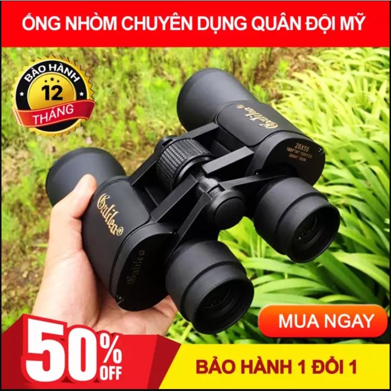Ống Nhòm Tốt, Ống Nhòm Chuyên Dụng Quan Đôi Mỹ Galileo 2 mắt Sieu Nét, Hàng Nhập Khẩu, Bảo Hành 1 Đổi 1
