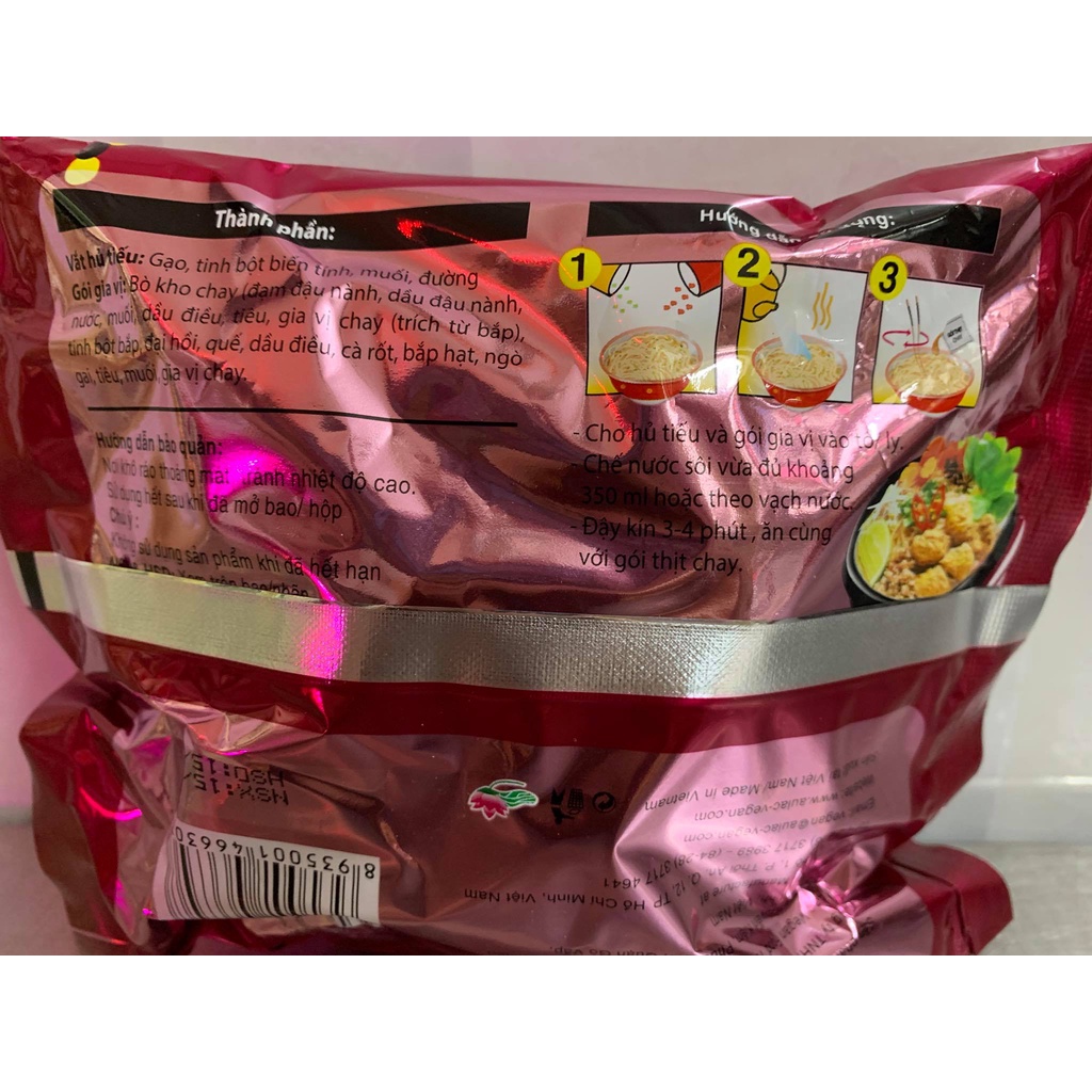 Hủ Tiếu Chay Nhiều Loại Ngon Rẻ - Gói 87g | BigBuy360 - bigbuy360.vn