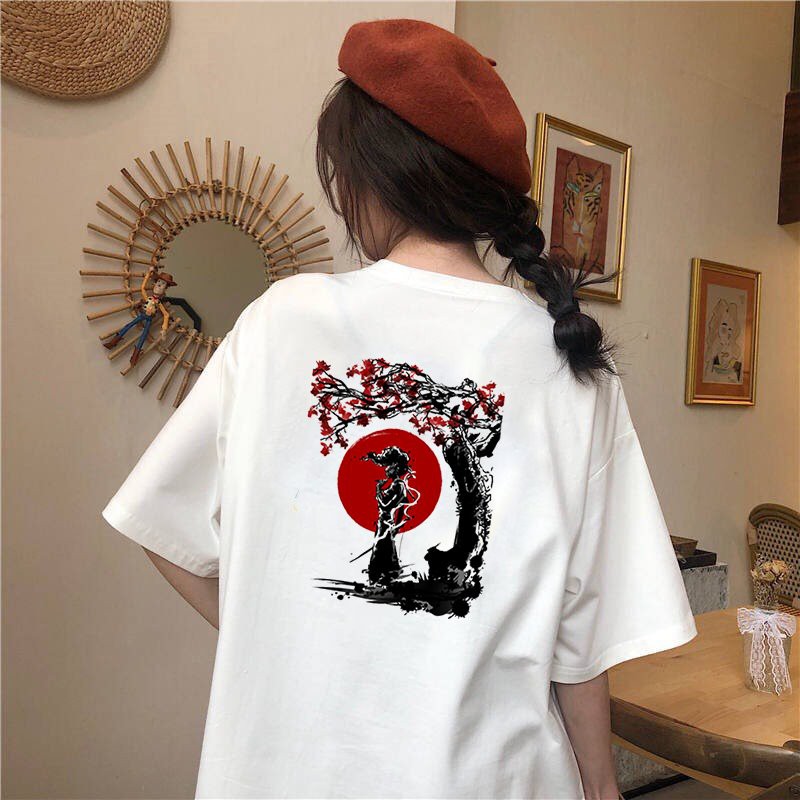 Áo thun form rộng tay lỡ Nhật Bản đẹp độc lạ vải dày mịn 2020T2348