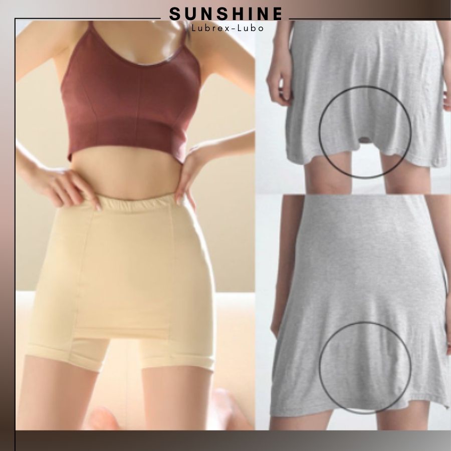 Quần mặc trong váy nữ giữ fom váy an toàn co dãn 4 chiều cao cấp SUNSHINE