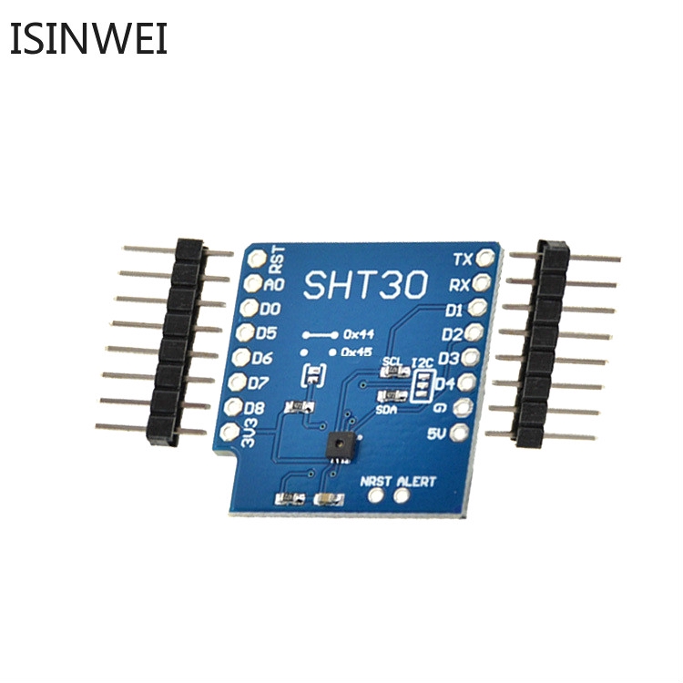 Mô đun cảm biến nhiệt độ và độ ẩm kỹ thuật số sht30 D1 Mini SHT30 I2C