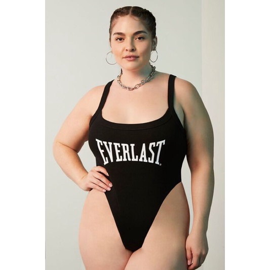 Bodysuit bigsize f21plus everlast