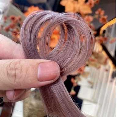 Màu nhuộm tóc màu nâu trà sữa TNT, Lên màu chuẩn,bóng tóc và mềm mượt, mùi thơm, không amoniac, kem đặc 100ML.