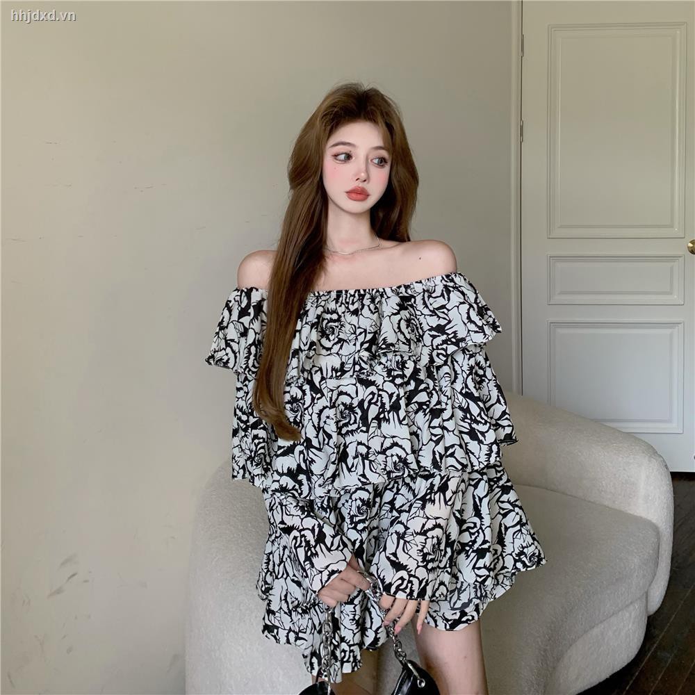 Đầm Ngắn Dáng Rộng Thiết Kế Mới Thời Trang Mùa Hè Dành Cho Nữ 2021