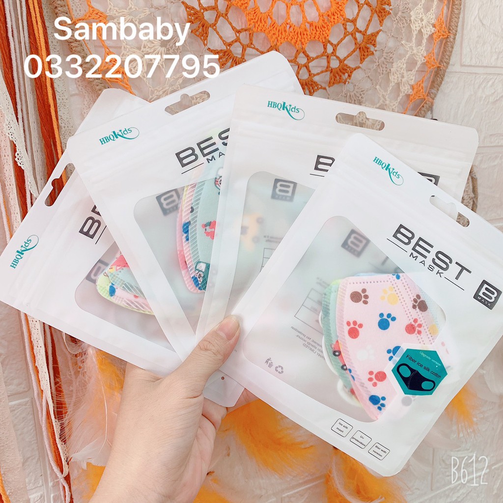 Khẩu Trang Y Tế Trẻ Em 3D Bốn Lớp 3 Chiều  Dùng Một Lần Cho Bé Từ sơ sinh Tới 10 Tuổi Loại Đẹp | BigBuy360 - bigbuy360.vn