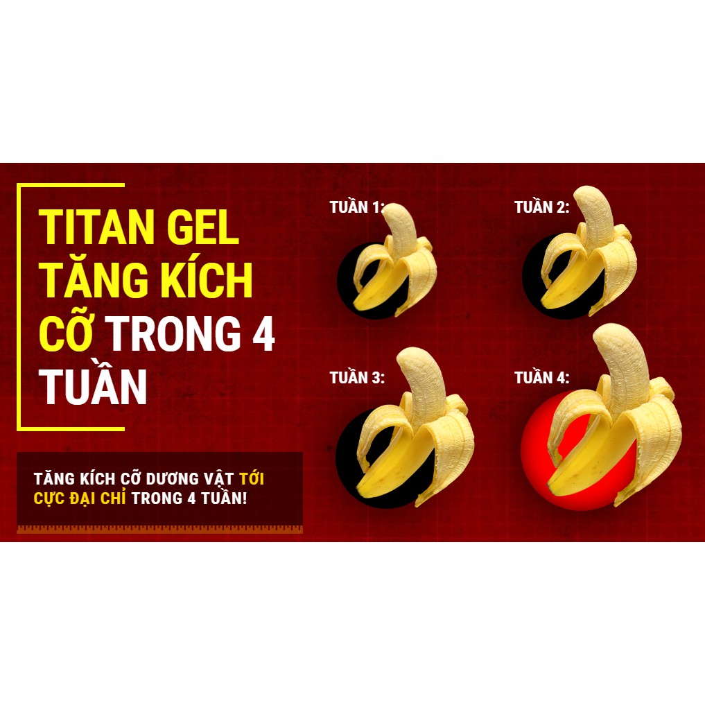 [Hàng NGA 100%] GEL DƯỠNG ẨM TITAN RED 60g - Gel Tăng Kích Thước DV Hiệu Qủa, Kéo Dài Thời Gian Quan Hệ, Thêm Tự Tin.