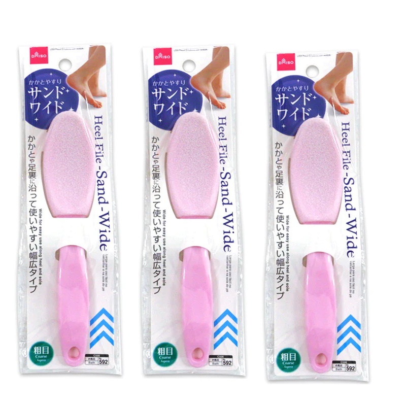 Daiso Cây Chà Gót Chân Heel File Sand Wide