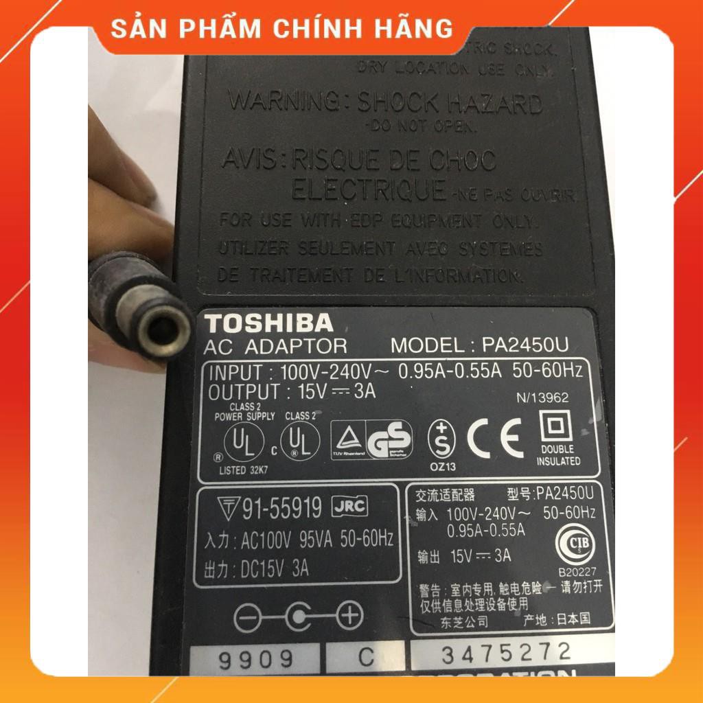 Adapter nguồn Toshiba 15V 3A dailyphukien