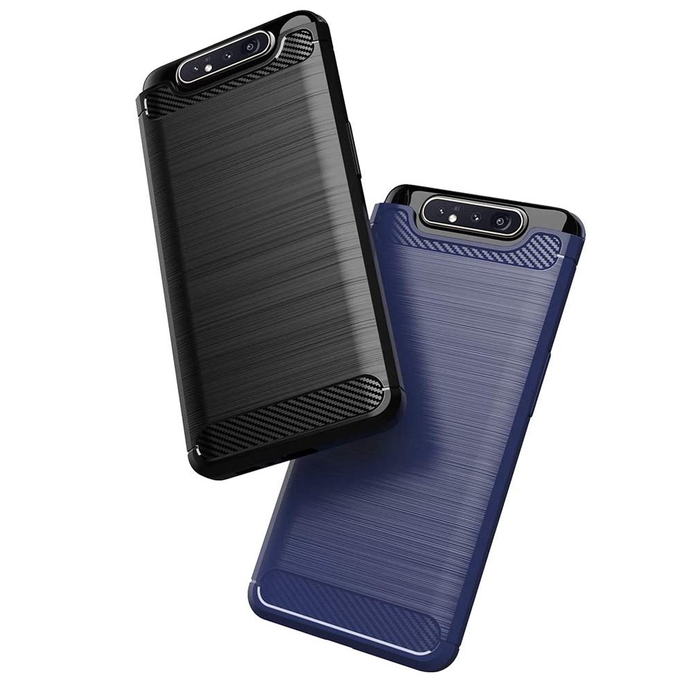 Ốp lưng chống sốc vân kim loại cho Samsung Galaxy A80 / A90 hiệu Likgus  - Hàng nhập khẩu