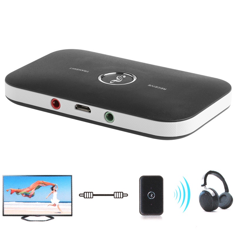 Thiết Bị Nhận Tín Hiệu Âm Thanh Bluetooth 3 5mm RCA AUX Cho Loa Xe Hơi / Máy Tính TV