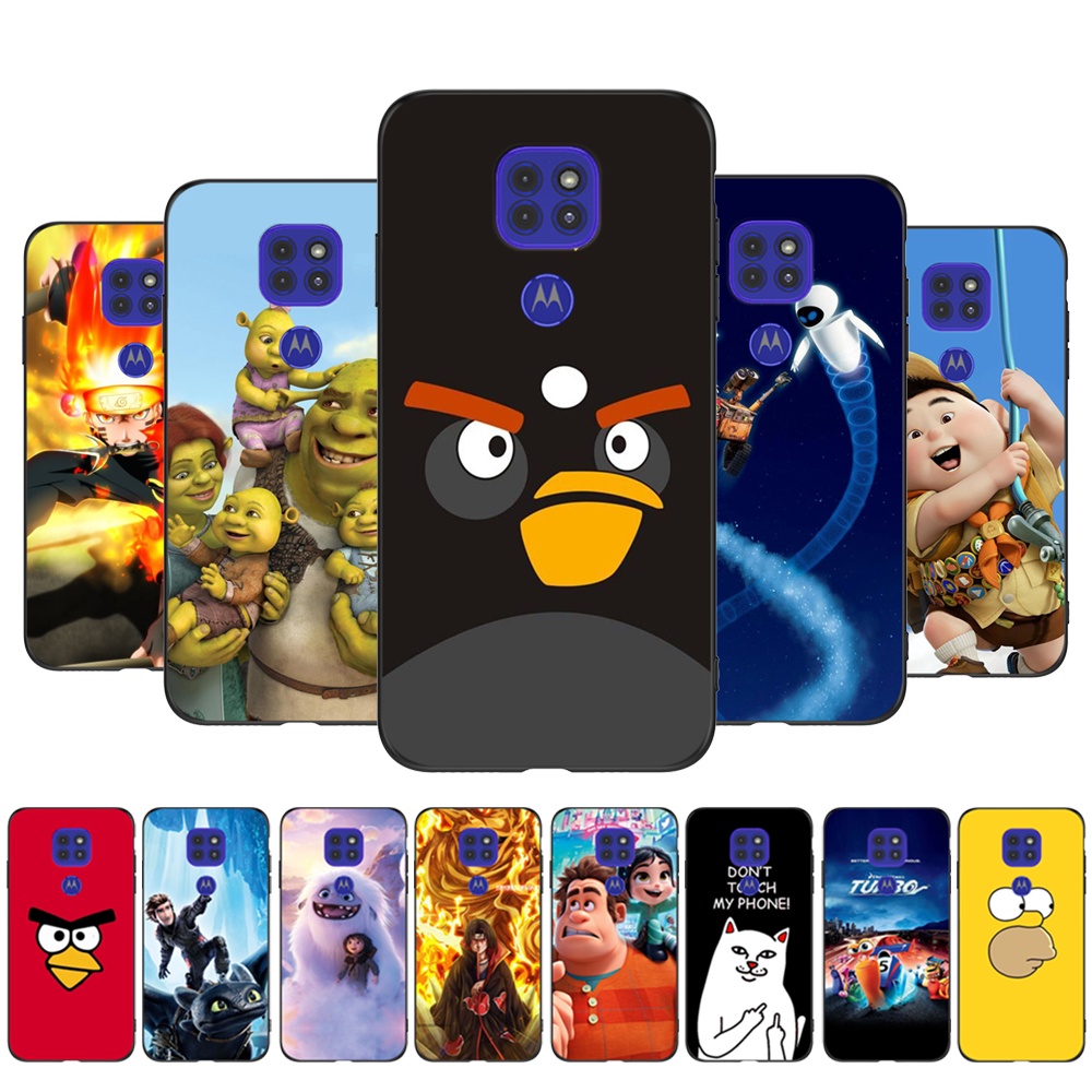 Ốp Điện Thoại Tpu Dẻo Màu Đen In Hình Vui Nhộn Cho Motorola Moto G9 Play Motorola Moto G9 MotoG9