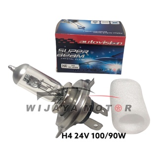 Bóng đèn led h4 24v 100/90w cho xe hơi