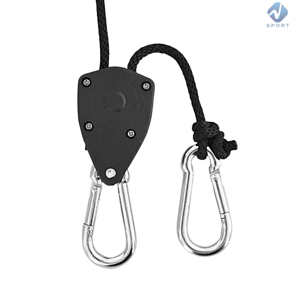 Set 4 Ròng Rọc Dây Thừng Có Thể Điều Chỉnh Dành Cho Thuyền Kayak