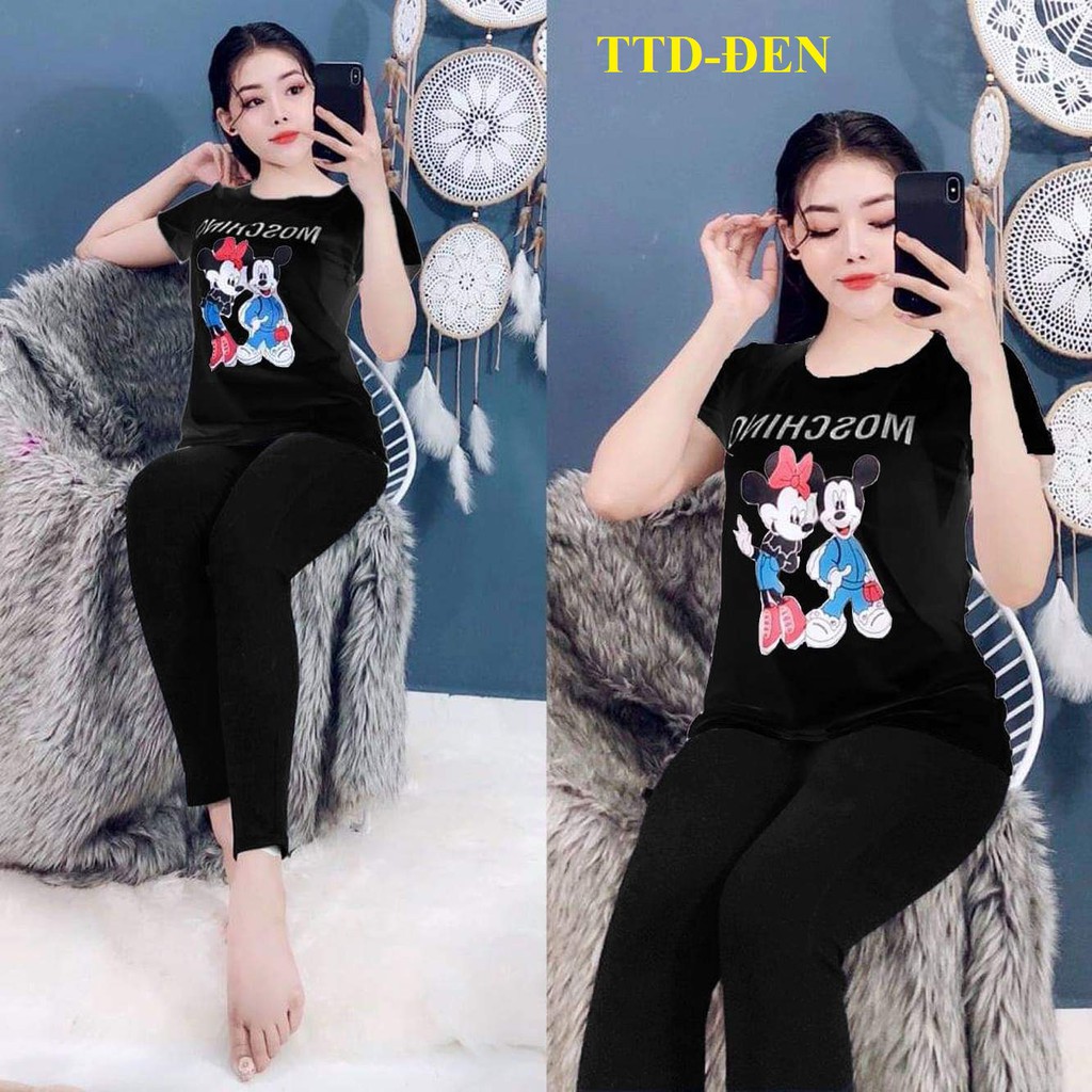 Đồ bộ thể thao mặc nhà nữ 💖FREESHIP💖 Giảm 20K Khi Nhập [DOBO20KA] Đồ bộ thể thao mặc nhà nữ dễ thương | BigBuy360 - bigbuy360.vn