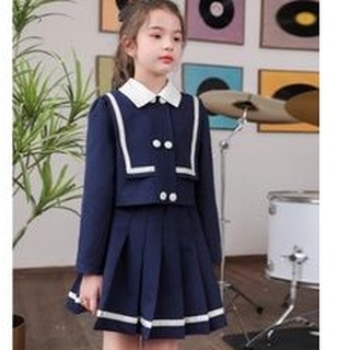set thu đông bé gái, đồng phục học sinh,sét diện chơi
