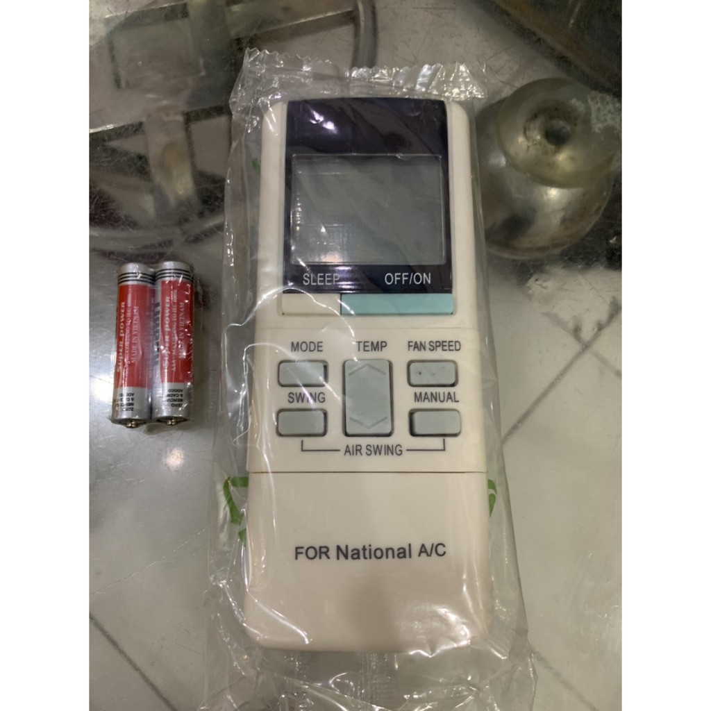 Remote Điều Khiển Máy Lạnh, Máy Điều Hòa Không Khí National A75C248