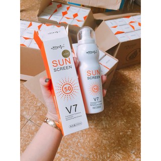 Xịt chống nắng v7 sun screen