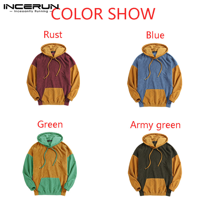 Áo Hoodies INCERUN Thời Trang Dành Cho Nam | BigBuy360 - bigbuy360.vn