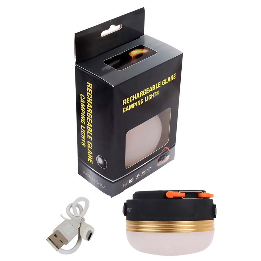 Đèn LED Cắm Trại / Leo Núi / Du Lịch 5 Bóng Mini Có Nam Châm Và Cổng Sạc USB