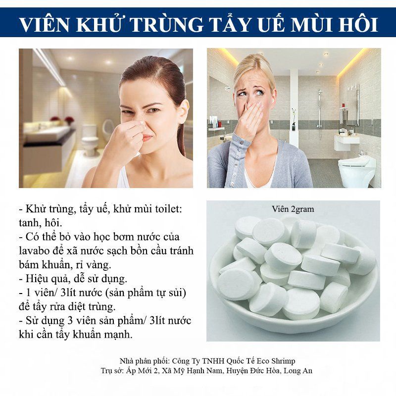 1kg Bột khử trùng tẩy uế mùi hôi nhà vệ sinh#dạng Viên/ Bột lon 1kg