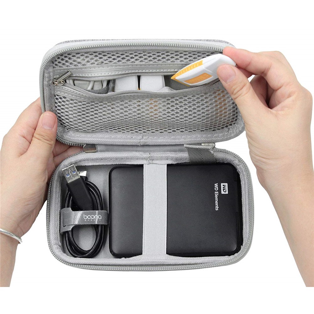 baona 2.5 inch External HDD Hard Disk Drive Carrying Hard Case Power Bank Pouch Bag | BigBuy360 - bigbuy360.vn
