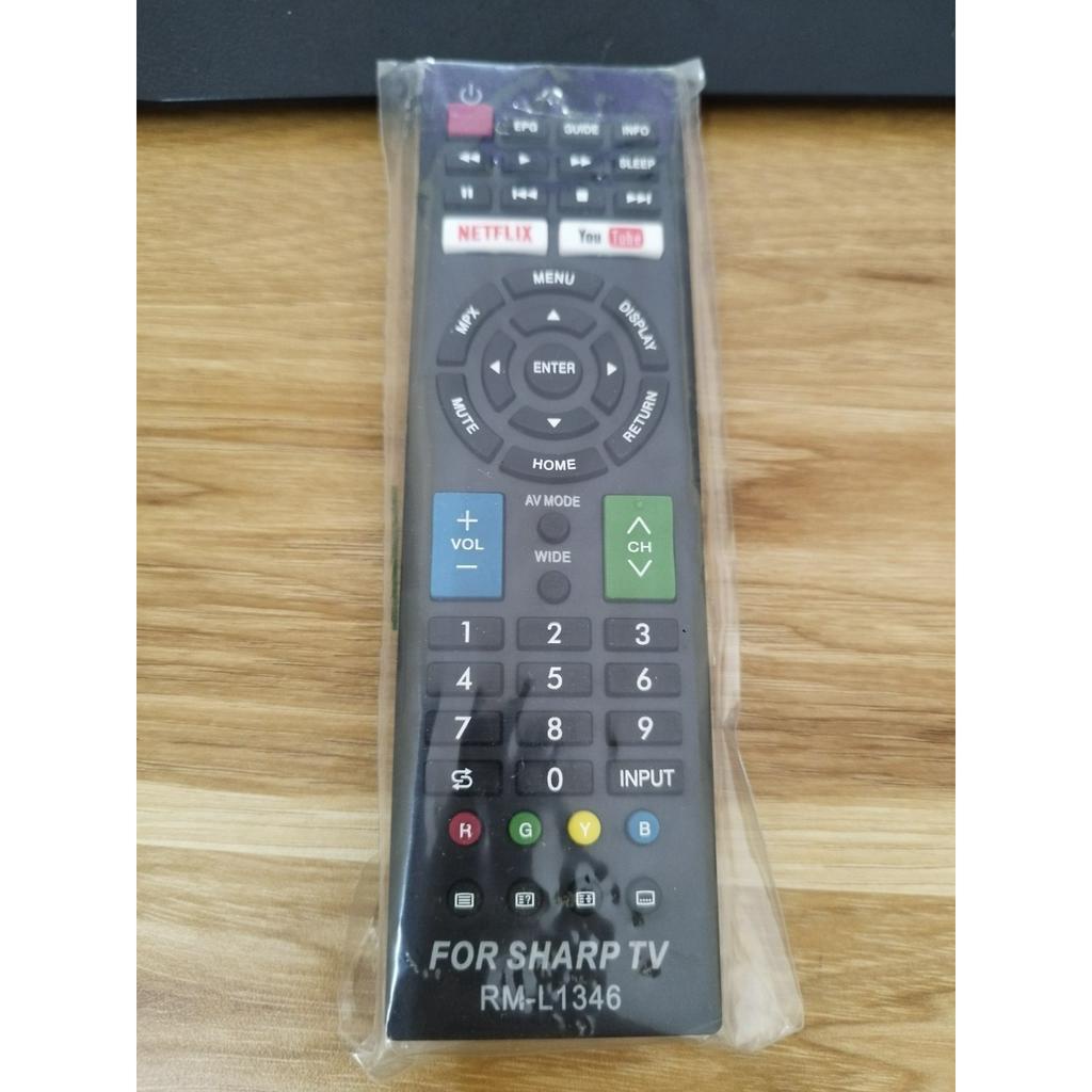 ĐIỀU KHIỂN REMOTE TIVI SHARP - DÀNH CHO TIVI SHARP INTERNET