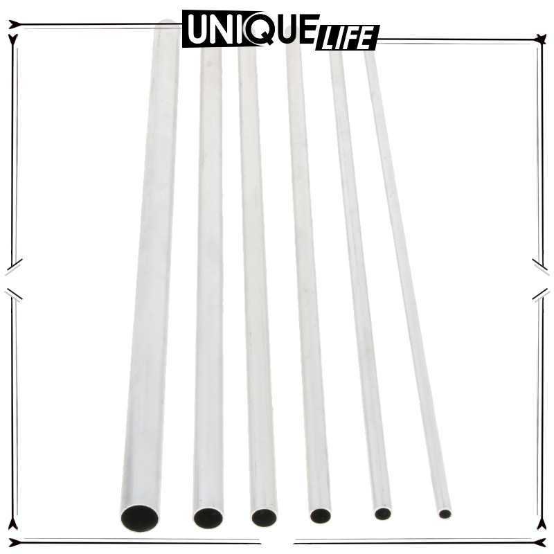 Cần Ống Tròn 50Cmx4 Bằng Hợp Kim Nhôm Al-Mg-Si Đường Kính Ngoài 8mm