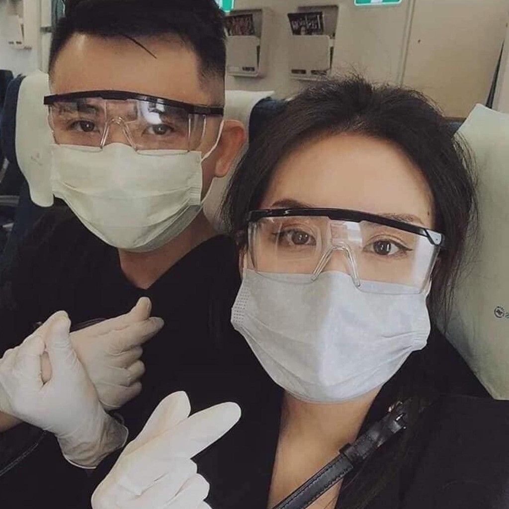 Kính bảo vệ mắt chống bụi chống đi được ban đêm