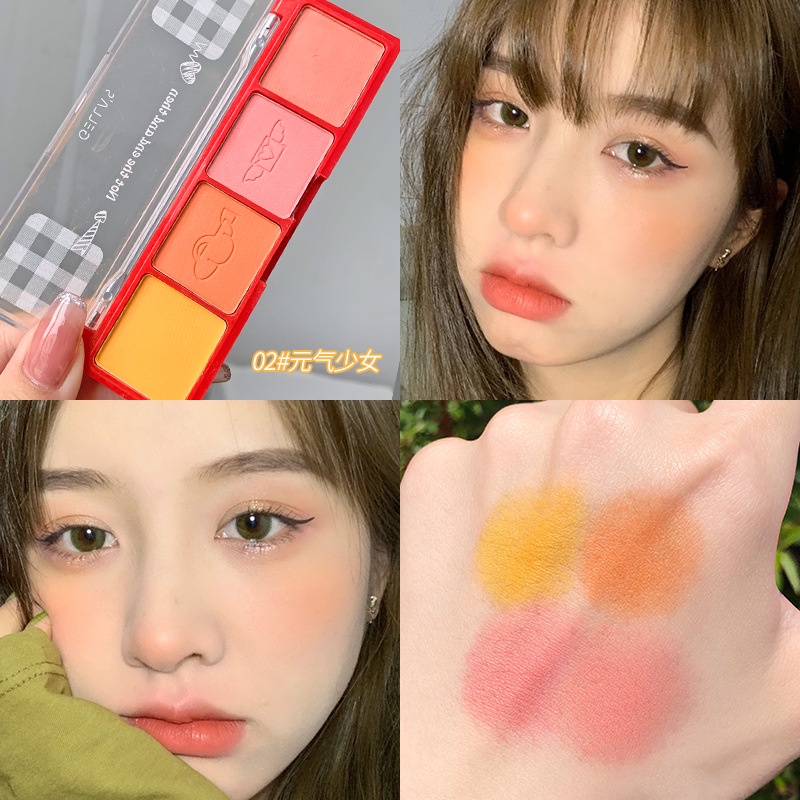 Phấn má hồng Gella's 4 màu sắc ngọt ngào | BigBuy360 - bigbuy360.vn