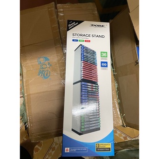 Kệ đựng đĩa 36 đĩa game ps5 / ps4 / xbox one / nintendo switch, chính hãng dobe