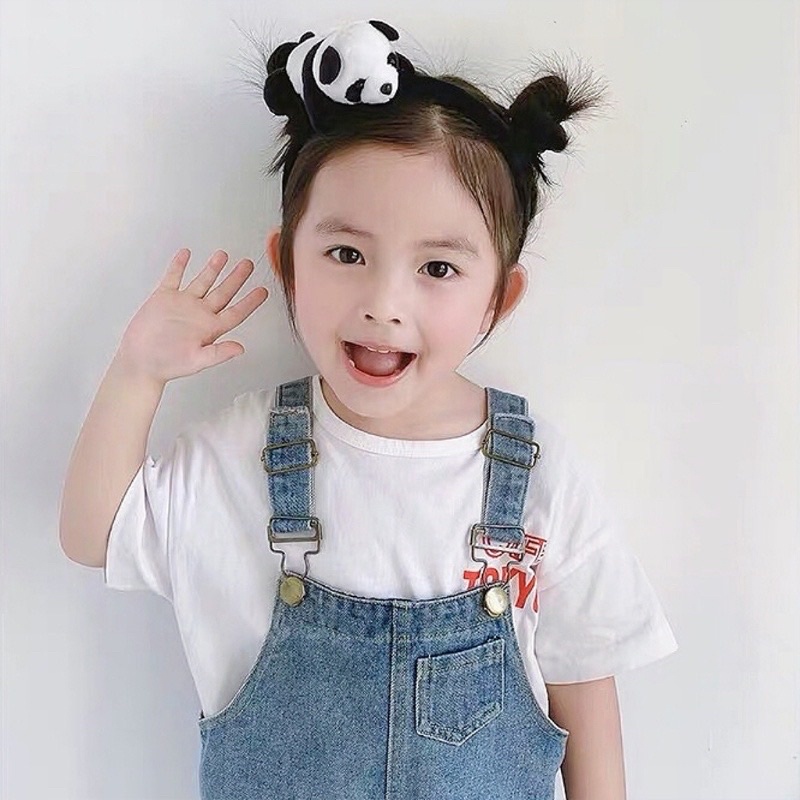 Cài tóc gấu trúc cute